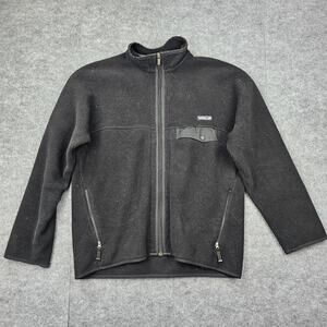 Patagonia Synchilla Jacket Mens Medium Fleece Full Zip Outdoor Hiking Pockets